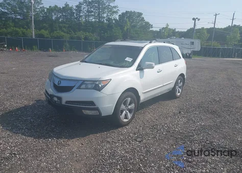 2011 Acura Mdx Technology Package from USA, damaged, VIN 2HNYD2H65BH510414